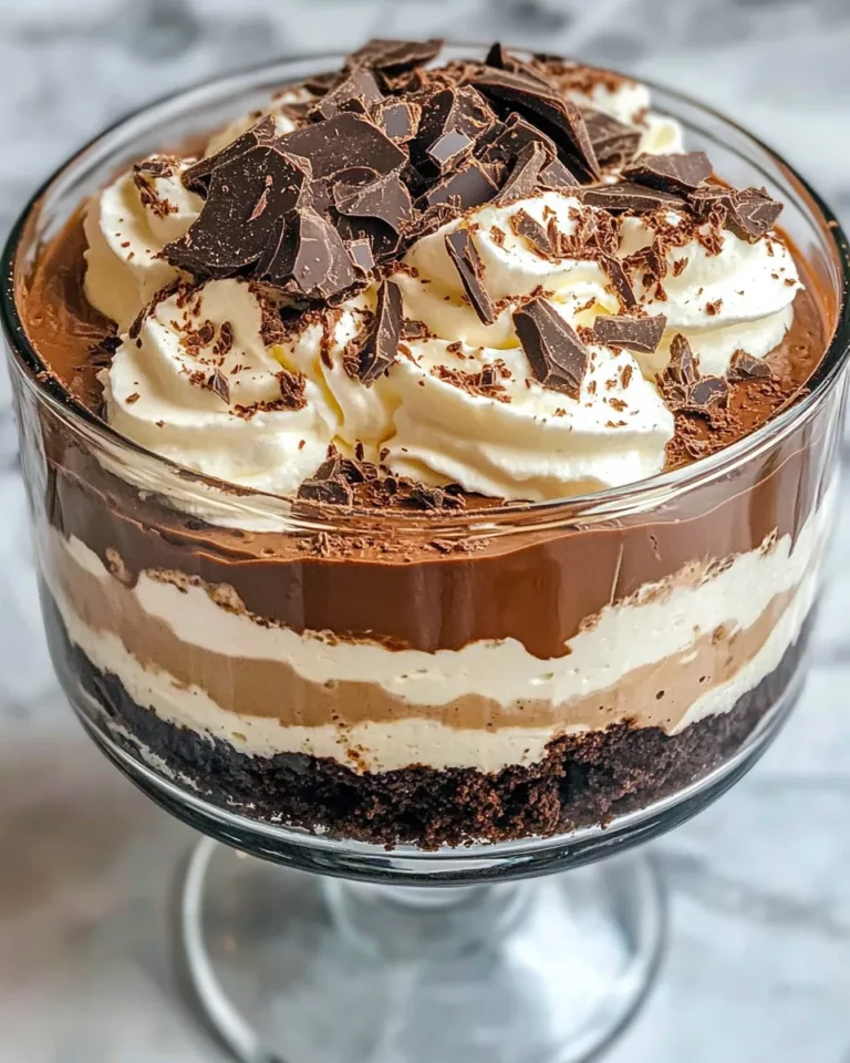 Homemade Creamy Mocha Cheesecake Trifle photo