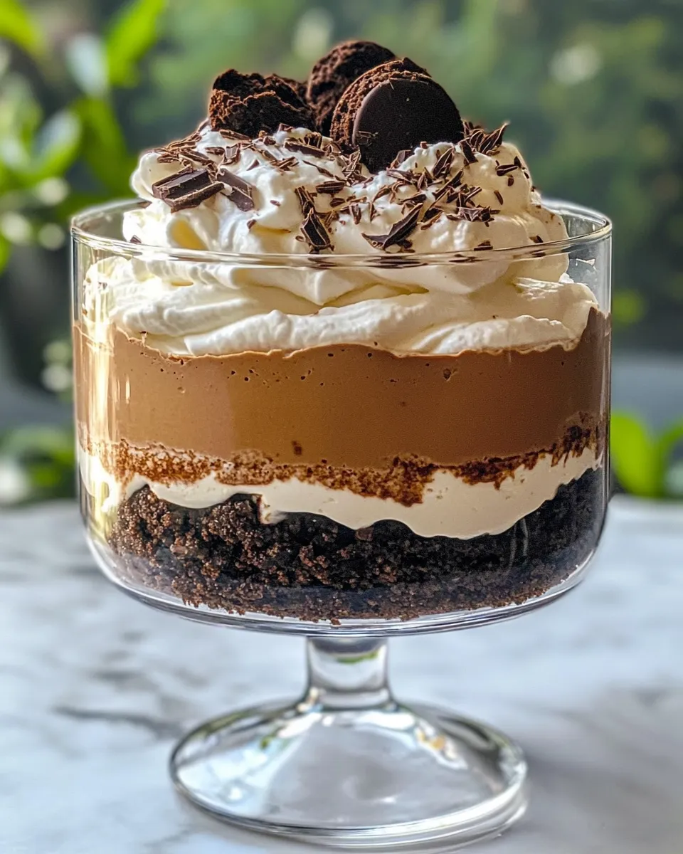 Delicious Creamy Mocha Cheesecake Trifle dish photo