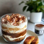 Homemade Creamy Mocha Layered Dessert photo
