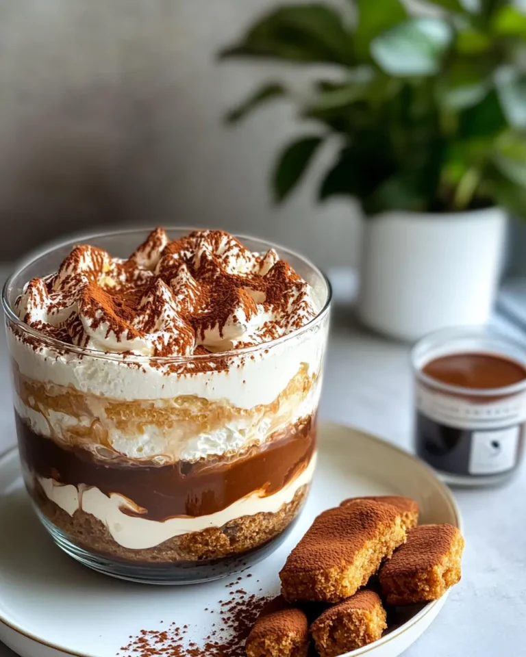 Homemade Creamy Mocha Layered Dessert photo