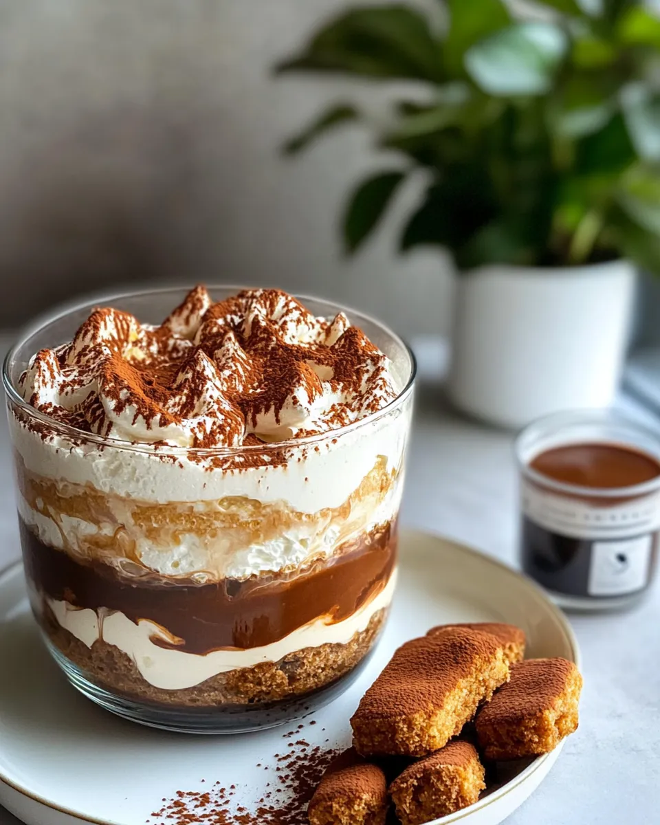 Homemade Creamy Mocha Layered Dessert photo