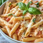 Homemade Creamy Tomato Vodka Penne Bake recipe photo