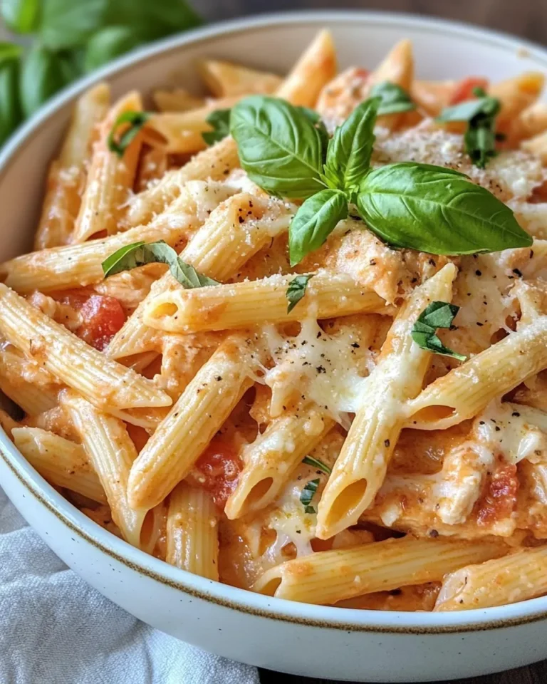 Homemade Creamy Tomato Vodka Penne Bake recipe photo