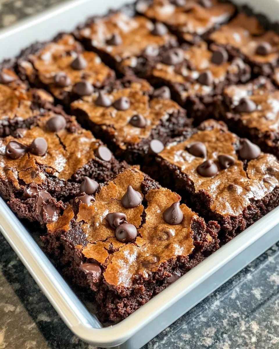 Classic Double Chocolate Chip Cookie Cake recipe image