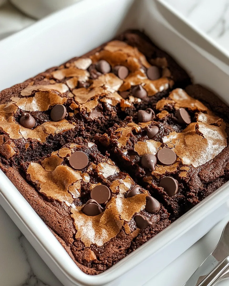 Easy Double Chocolate Chip Cookie Cake dish photo