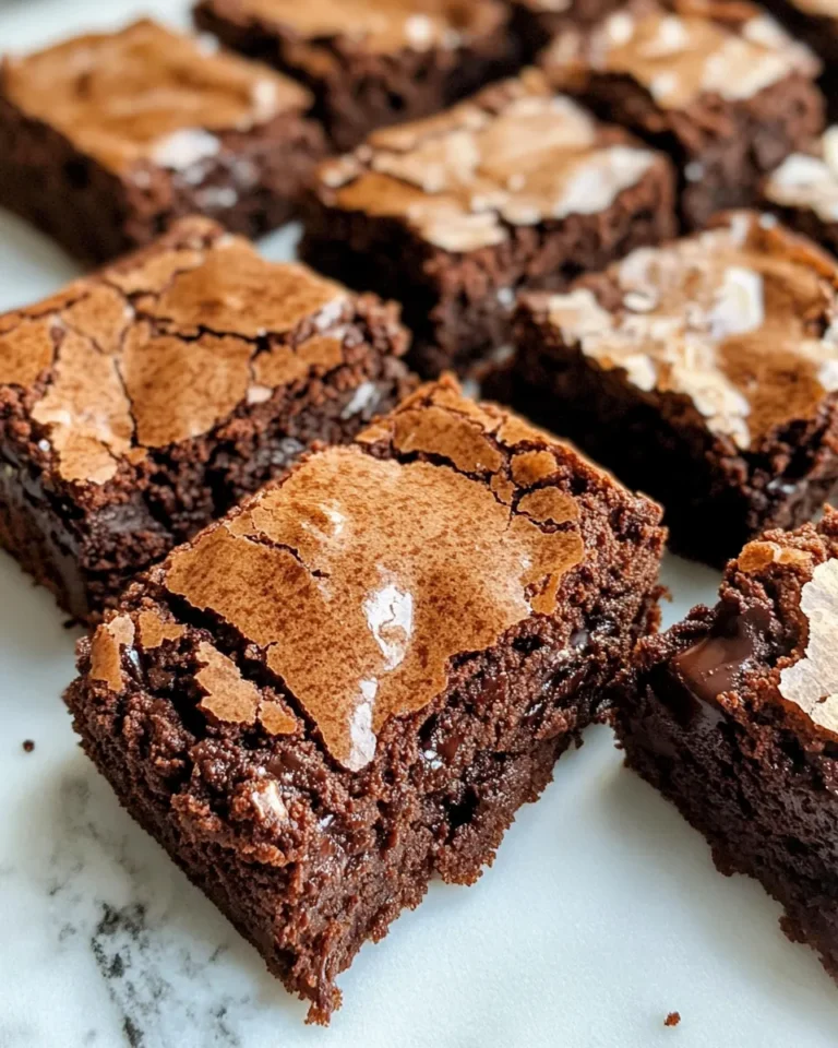 Homemade Double Chocolate Espresso Brownies recipe photo