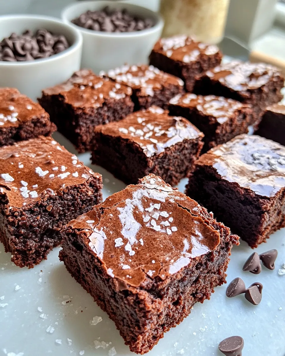 Classic Double Chocolate Espresso Brownies dish photo