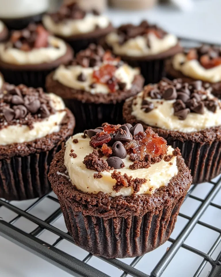 Homemade Fluffy Cream Cheese Brownie Cups photo
