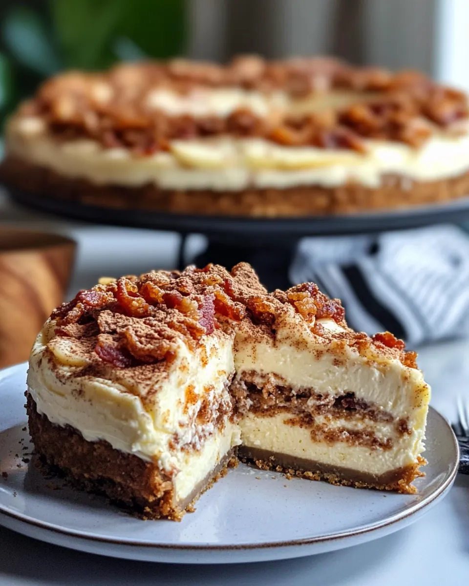 Classic Fluffy & Creamy Cinnamon Roll Cheesecake image