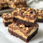Homemade Fudgy Brownie Cookie Layer Bars photo
