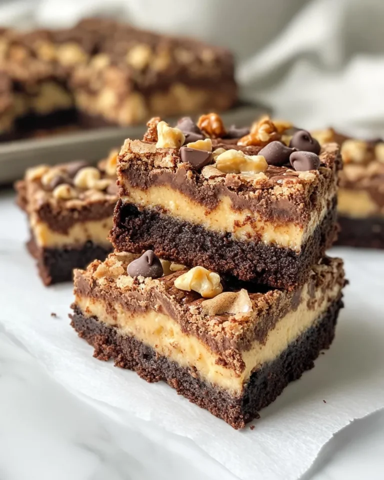 Homemade Fudgy Brownie Cookie Layer Bars photo