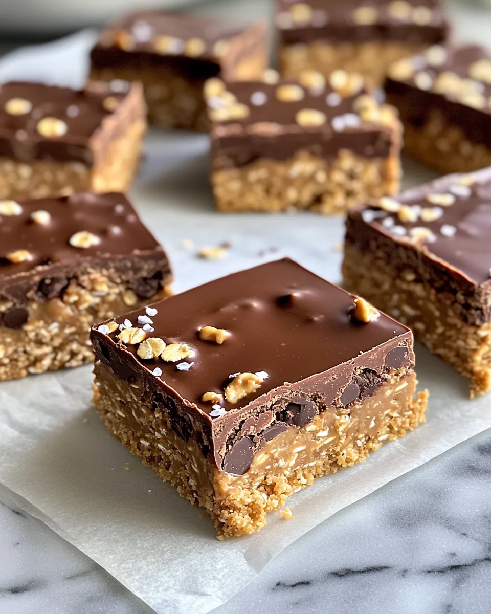 Homemade Gooey Chocolate Peanut Butter Bars photo