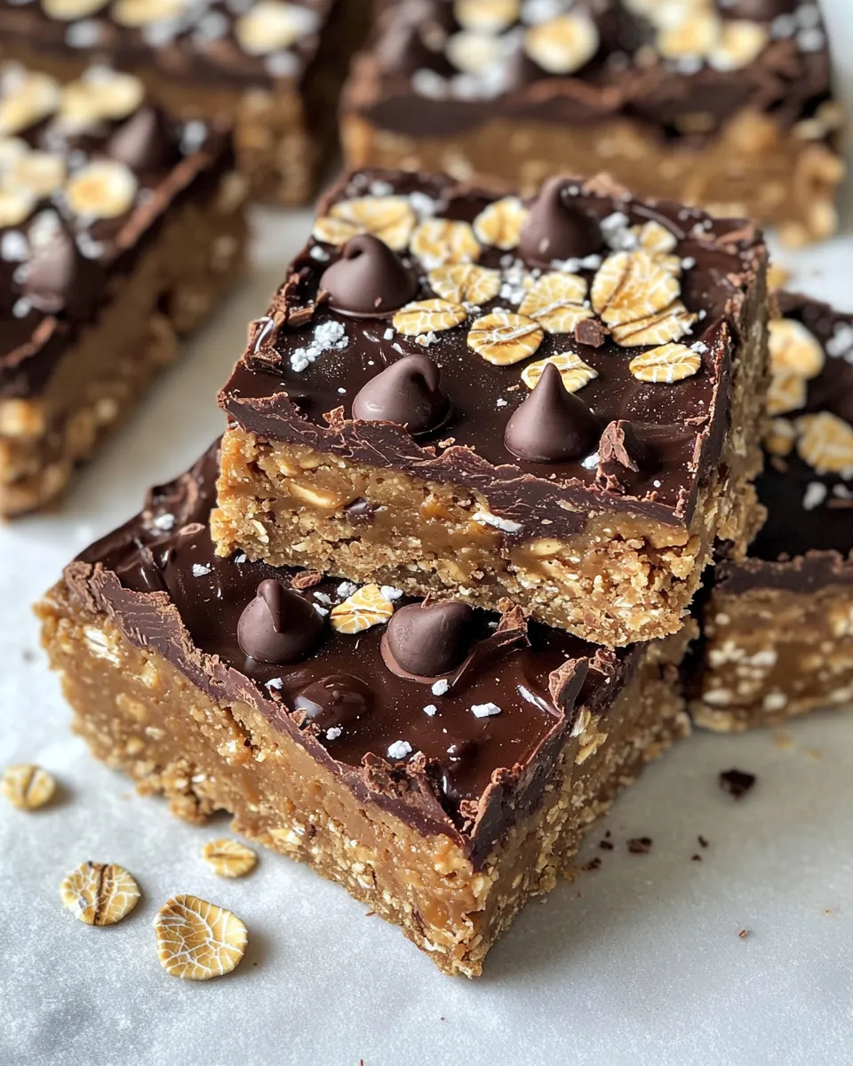 Classic Gooey Chocolate Peanut Butter Bars image