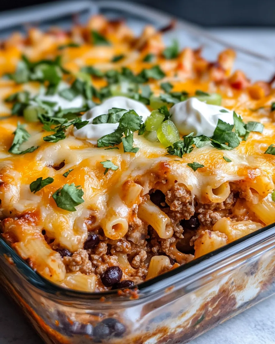 Classic Loaded Taco Pasta Bake image