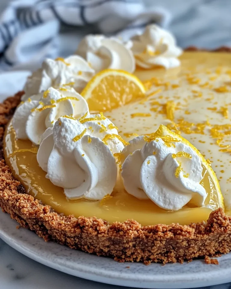Homemade Melt-In-Your-Mouth Lemon Cream Pie photo