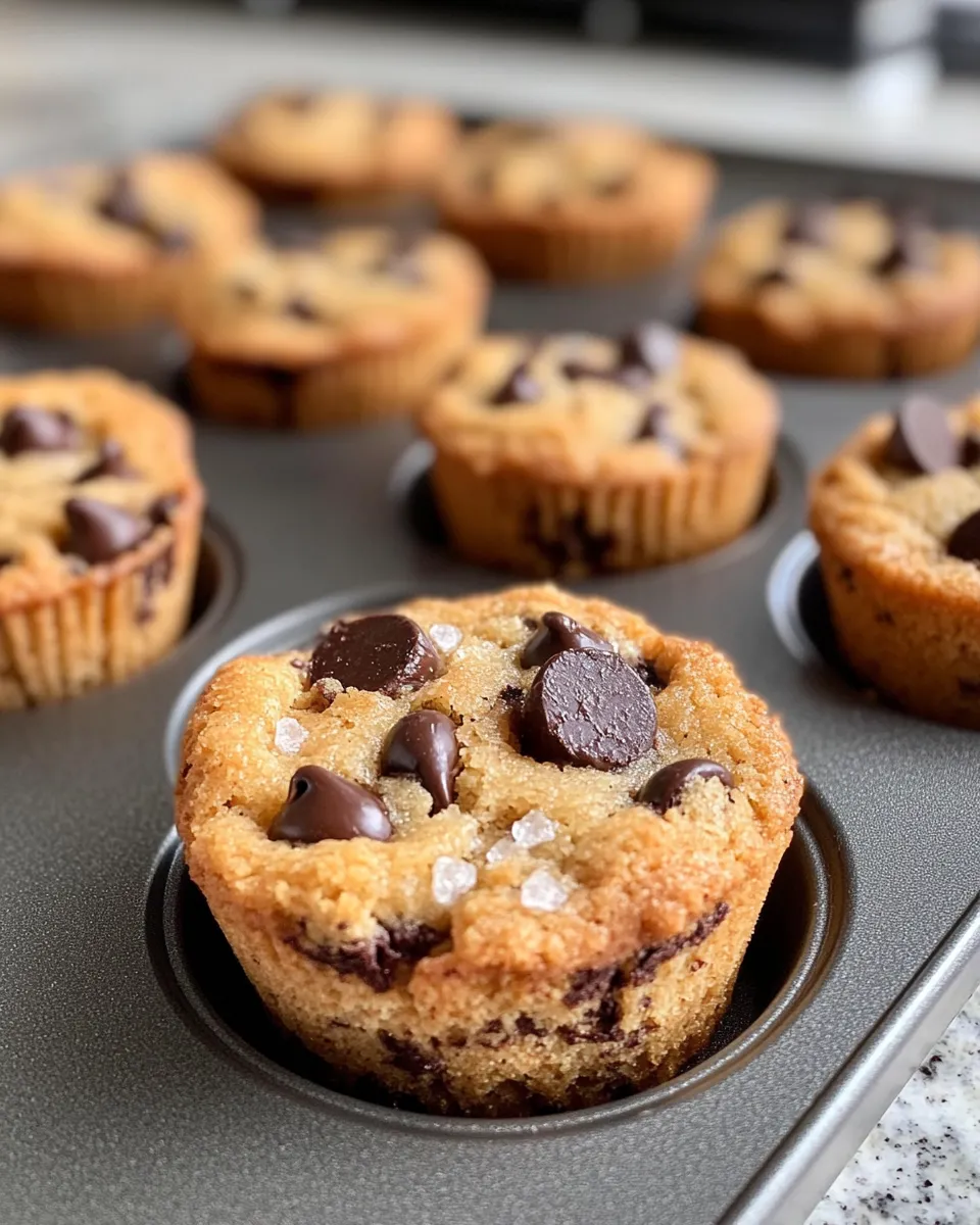 Easy Soft Chocolate Chip Cookie Cups dish photo