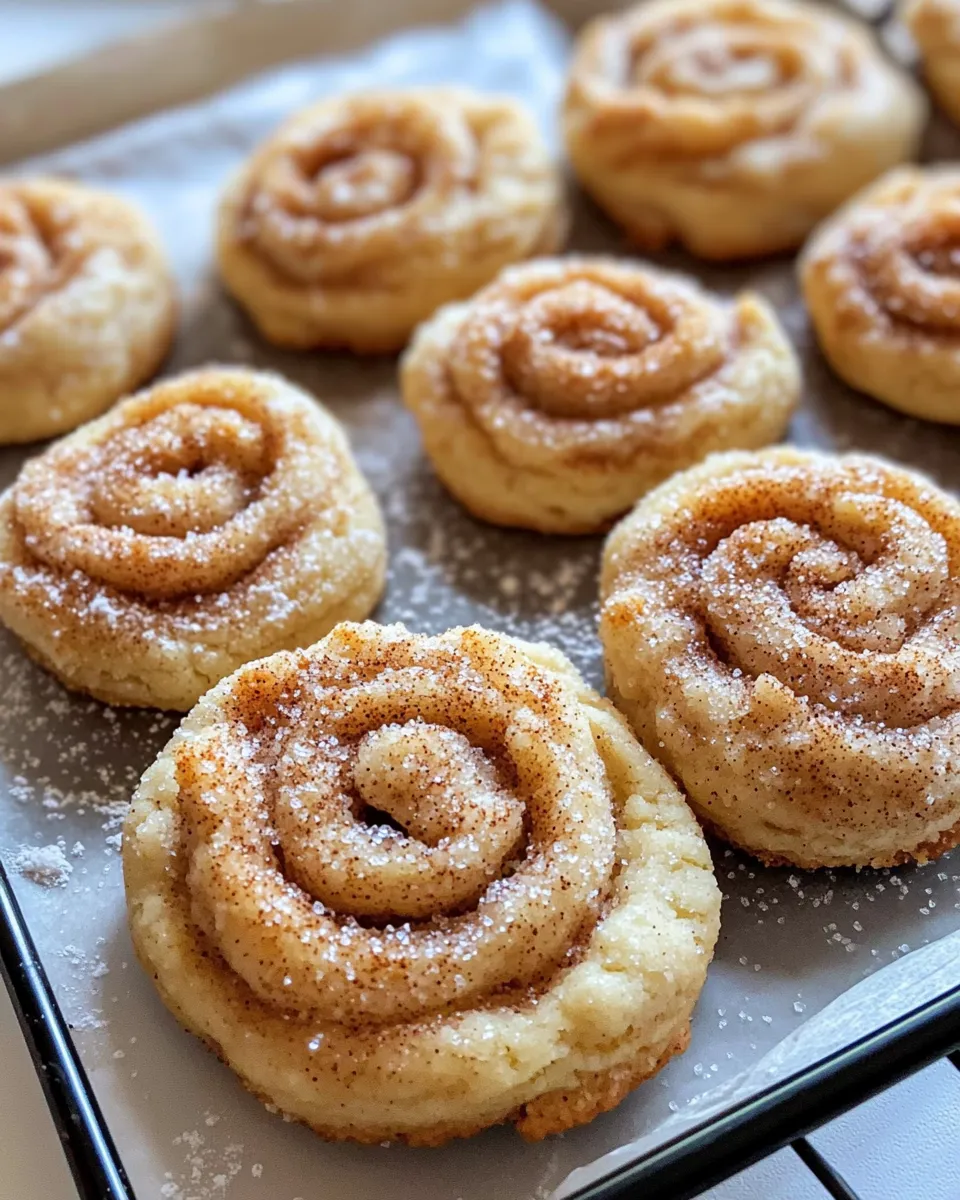 Homemade Soft Cinnamon Roll Sugar Cookies photo