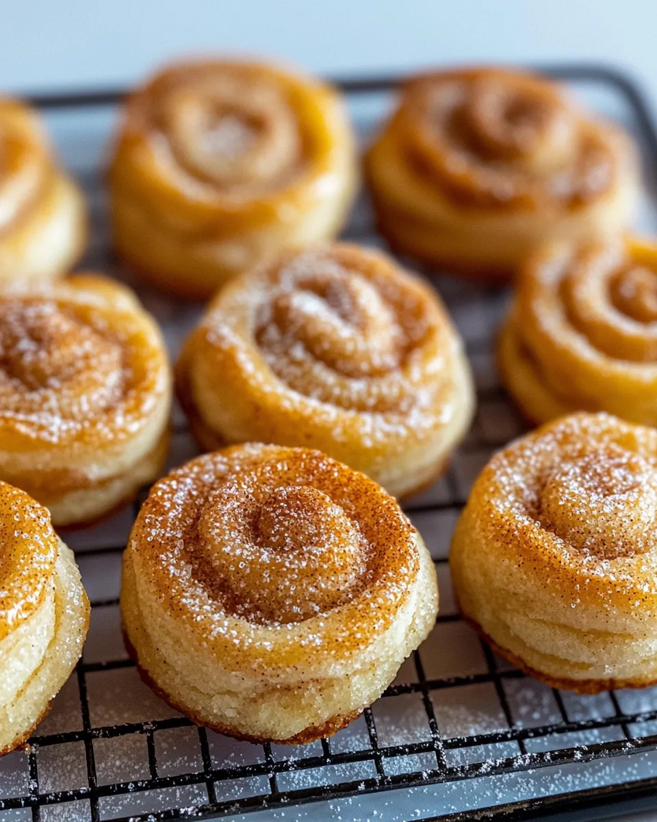 Classic Soft Cinnamon Roll Sugar Cookies image