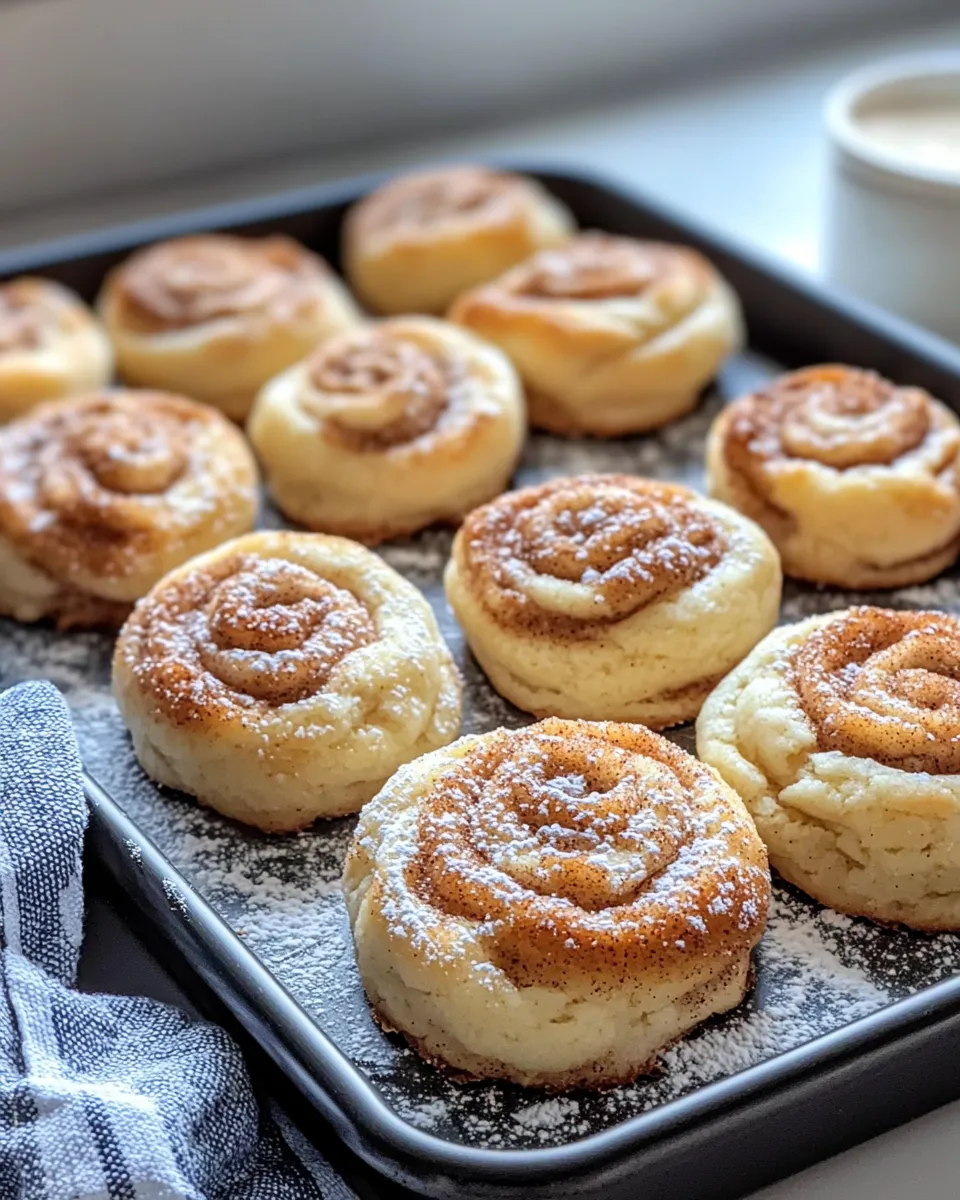Easy Soft Cinnamon Roll Sugar Cookies recipe image