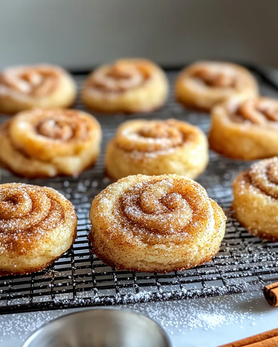 Delicious Soft Cinnamon Roll Sugar Cookies dish photo