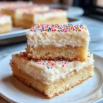 Homemade Sweet Cream Cheese Sugar Cookie Bars photo