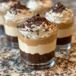Homemade White Chocolate Mocha Mousse Cups photo