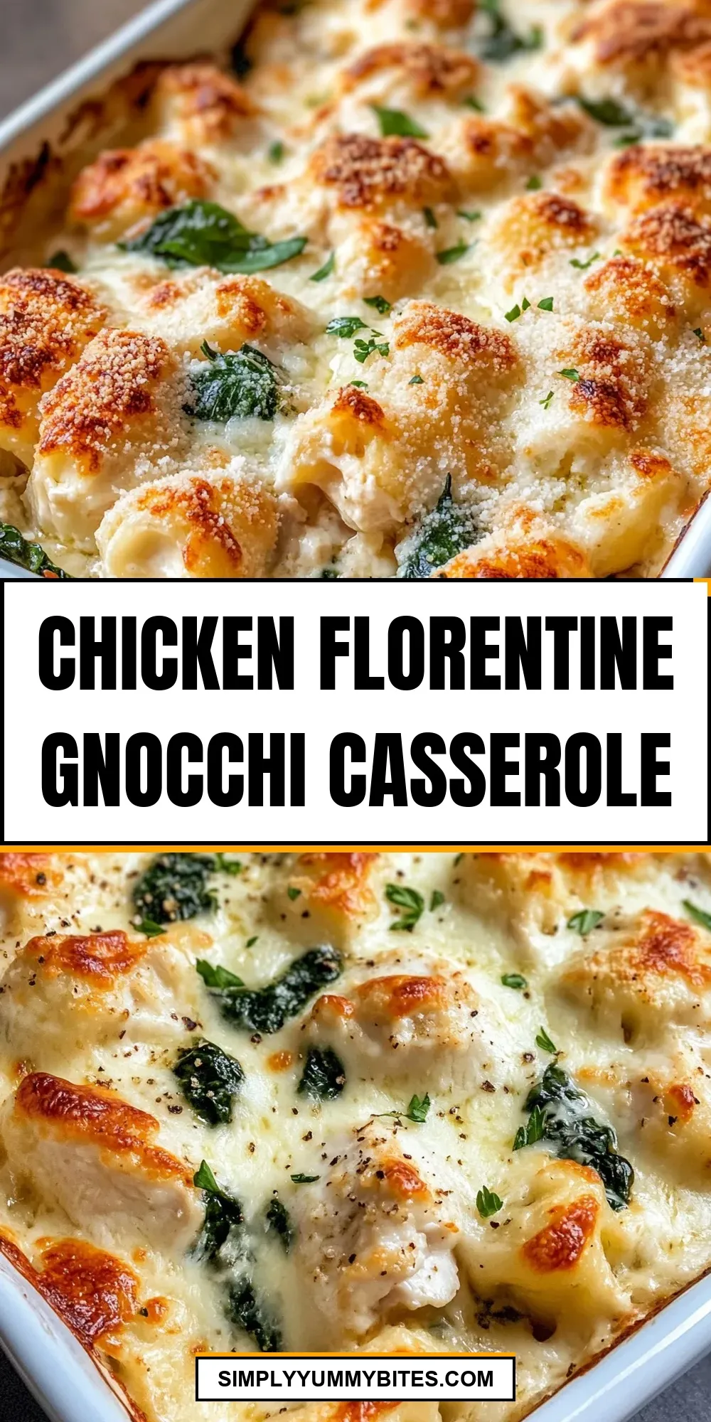 Chicken Florentine Gnocchi Casserole Recipe