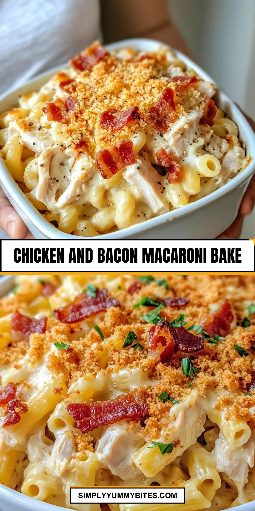 How To Make Ultimate Chicken And Bacon Macaroni Bake