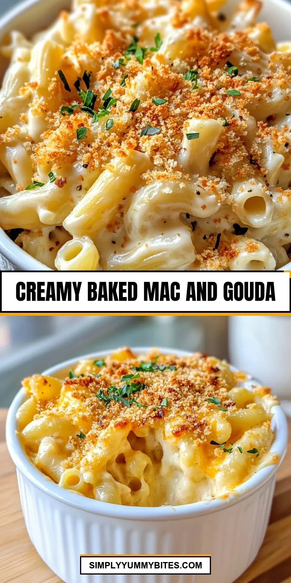 Creamy Baked Mac And Gouda Recipe