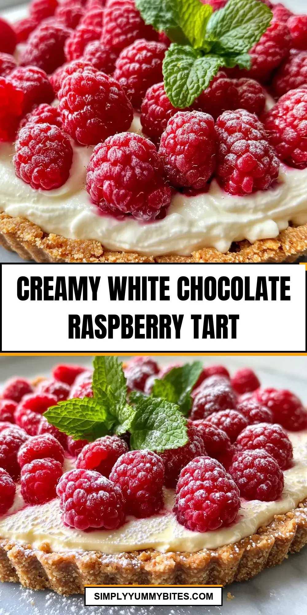 How To Make Flavorful Creamy White Chocolate Raspberry Tart