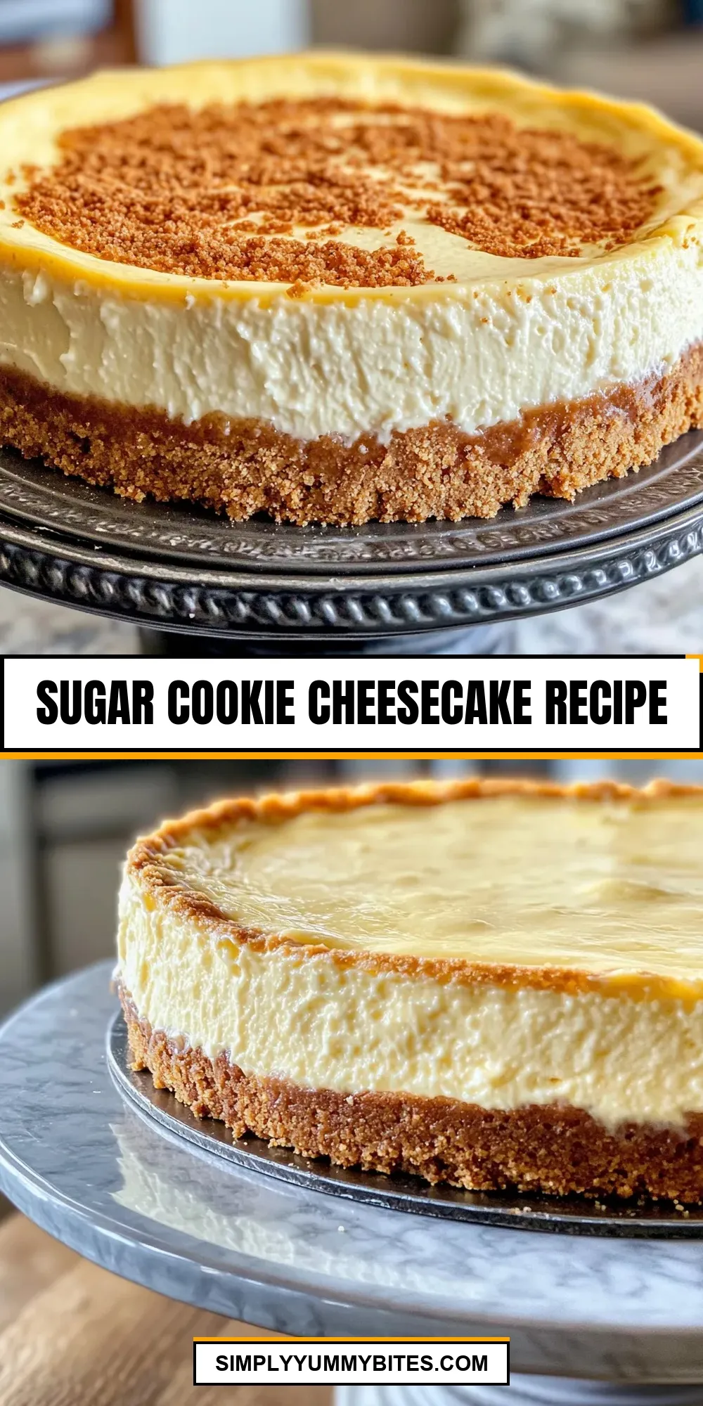 Sugar Cookie Cheesecake (Tasty & Delicious)