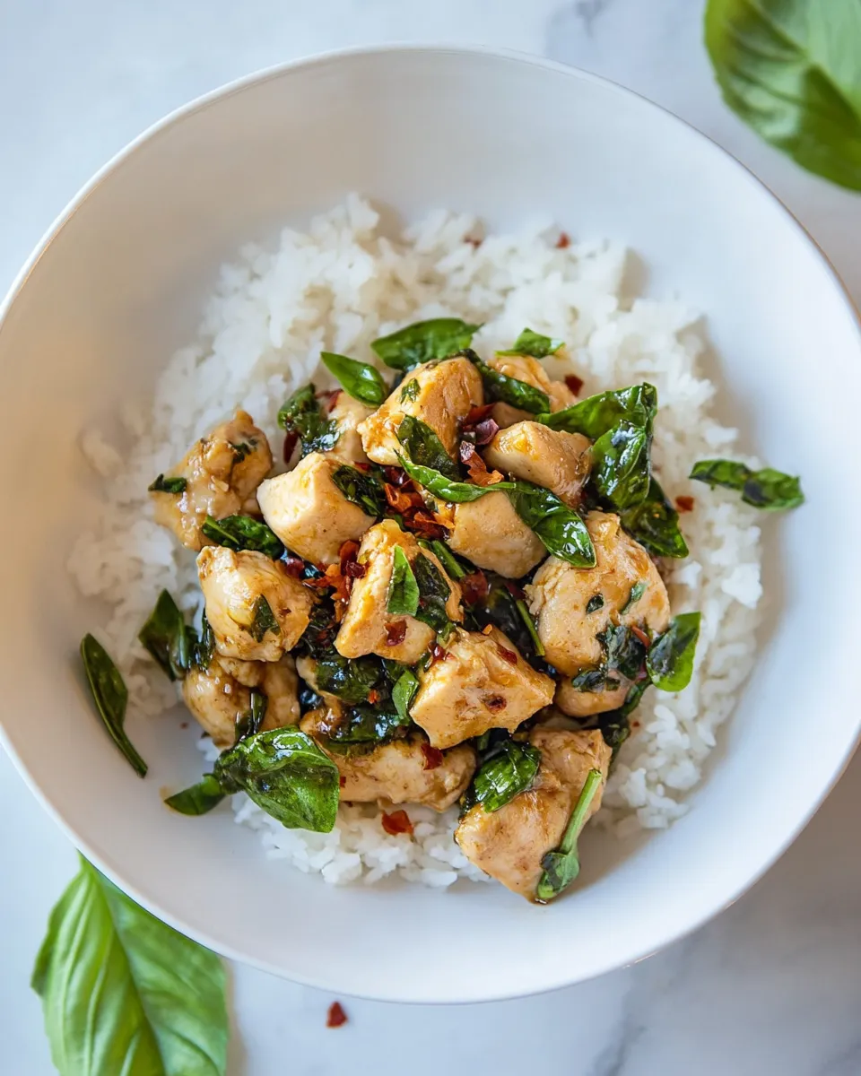 Homemade 30-Minute Thai Basil Chicken (Pad Krapow Gai) picture