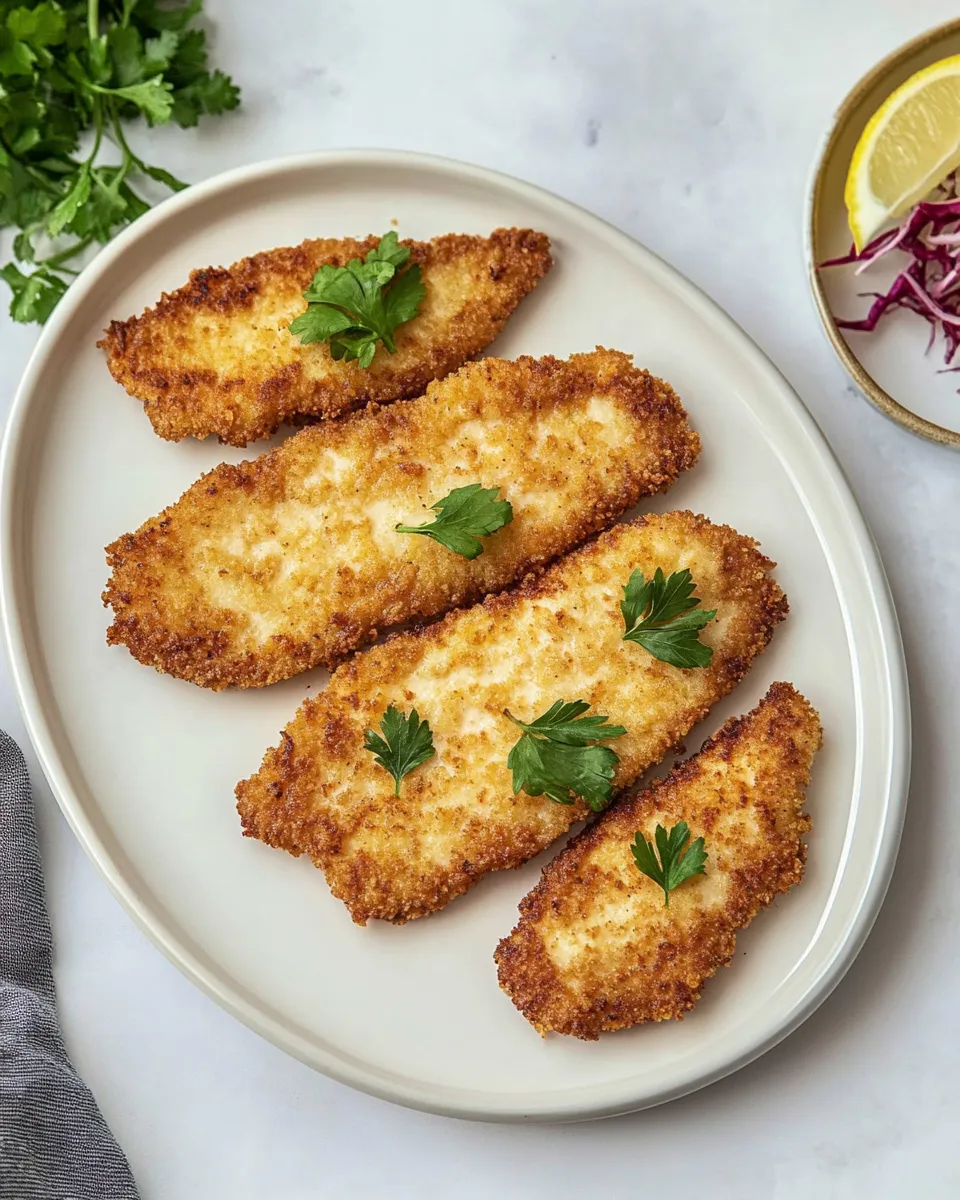 Healthy Air-Fryer Chicken Cutlets recipe photo