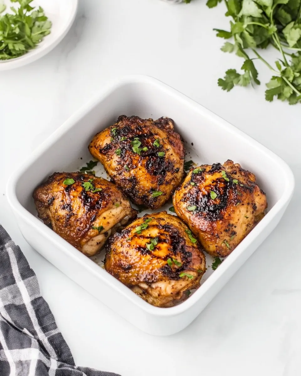 Easy Air Fryer Chicken Thighs photo