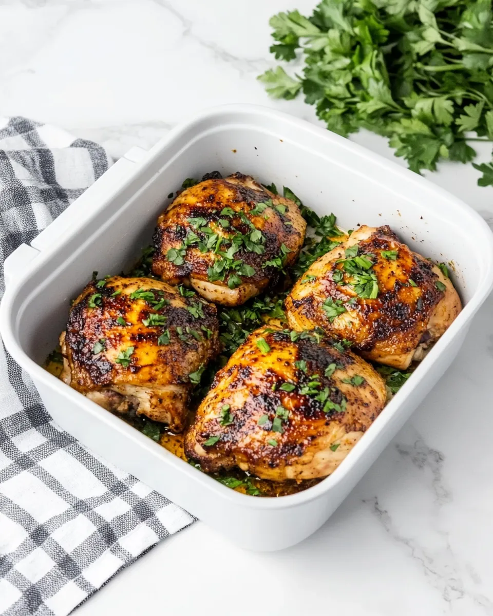 Delicious Air Fryer Chicken Thighs image