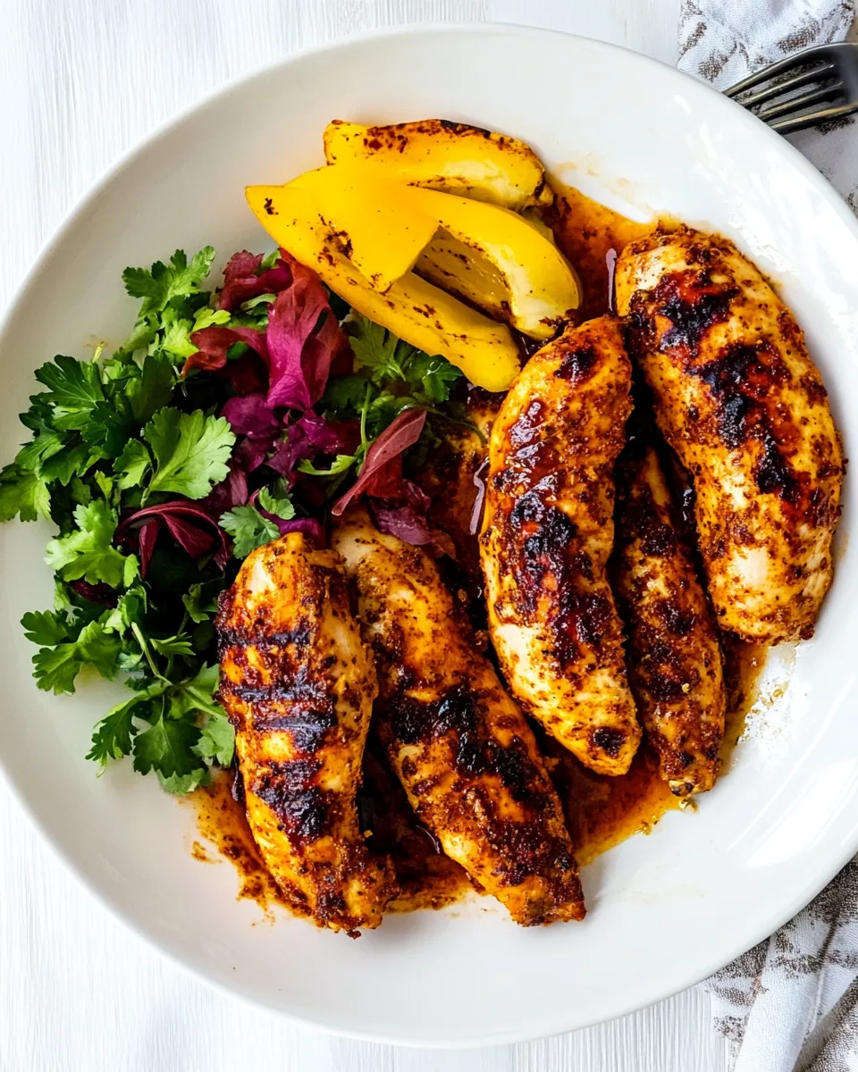 Delicious Baked Chicken Tenderloins shot