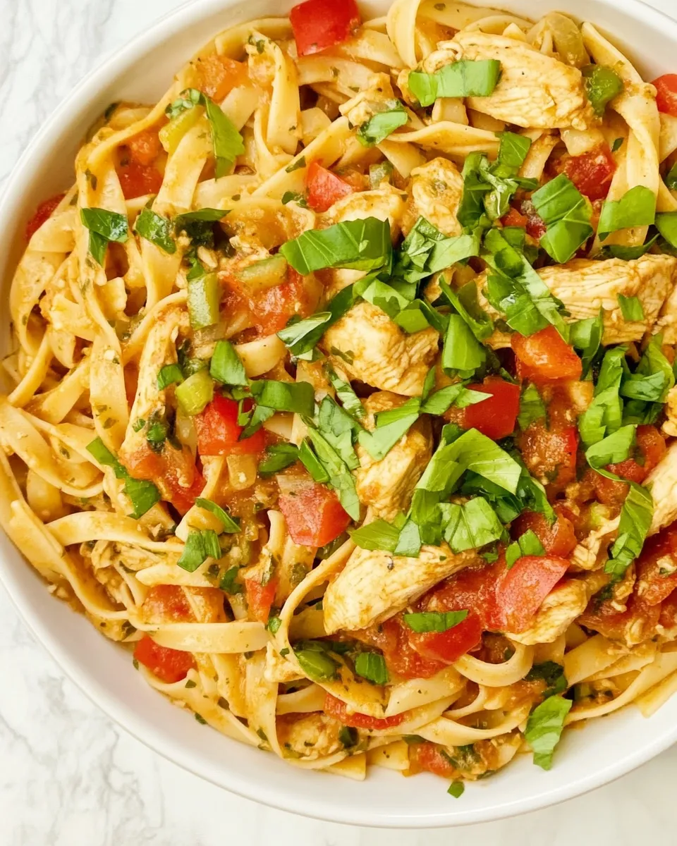Homemade Cajun Chicken Pasta photo