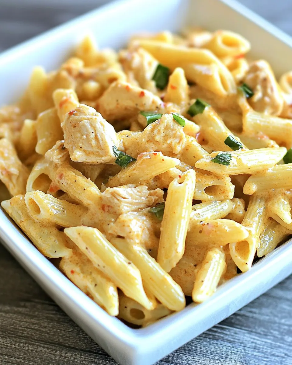 Homemade Cajun Chicken Pasta Penne photo