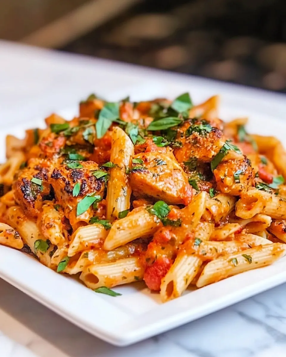 Delicious Cajun Pasta shot