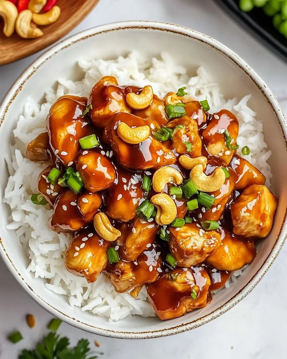 Classic Cashew Chicken image