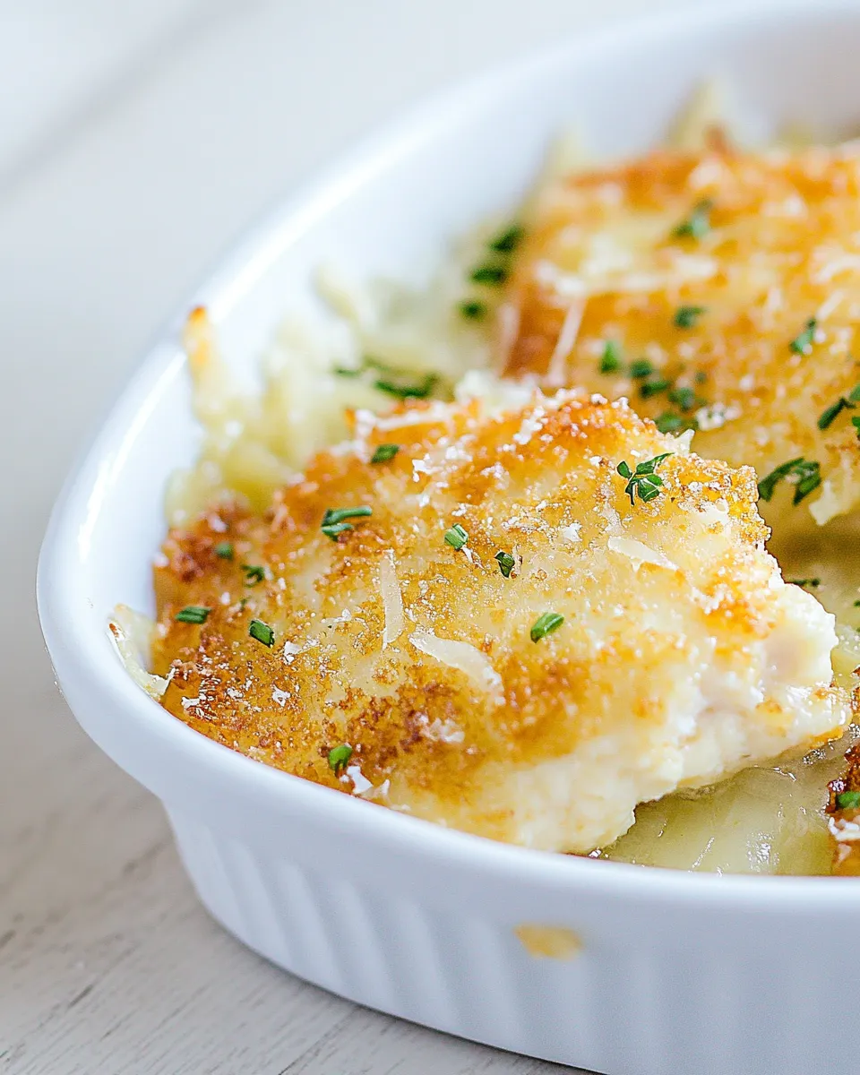 Easy Cheesy Onion Chicken photo
