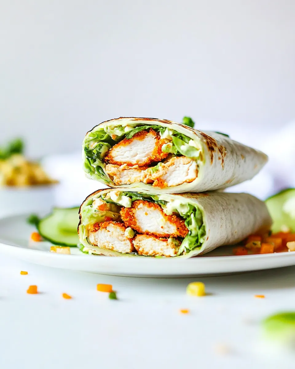 Quick Chicken Caesar Wrap Recipe recipe photo