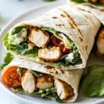 Homemade Chicken Caesar Wraps photo