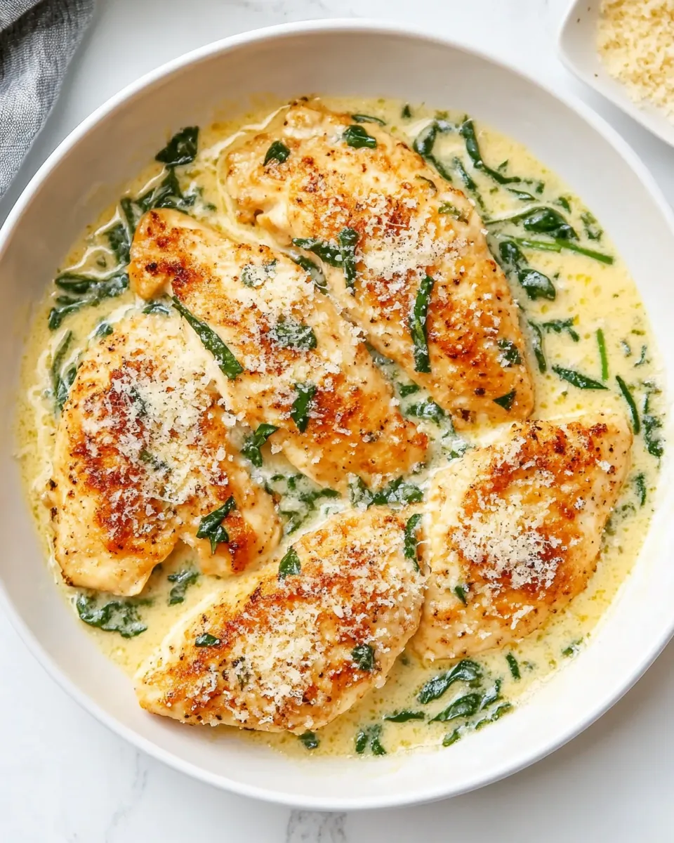 Easy Chicken Florentine recipe photo
