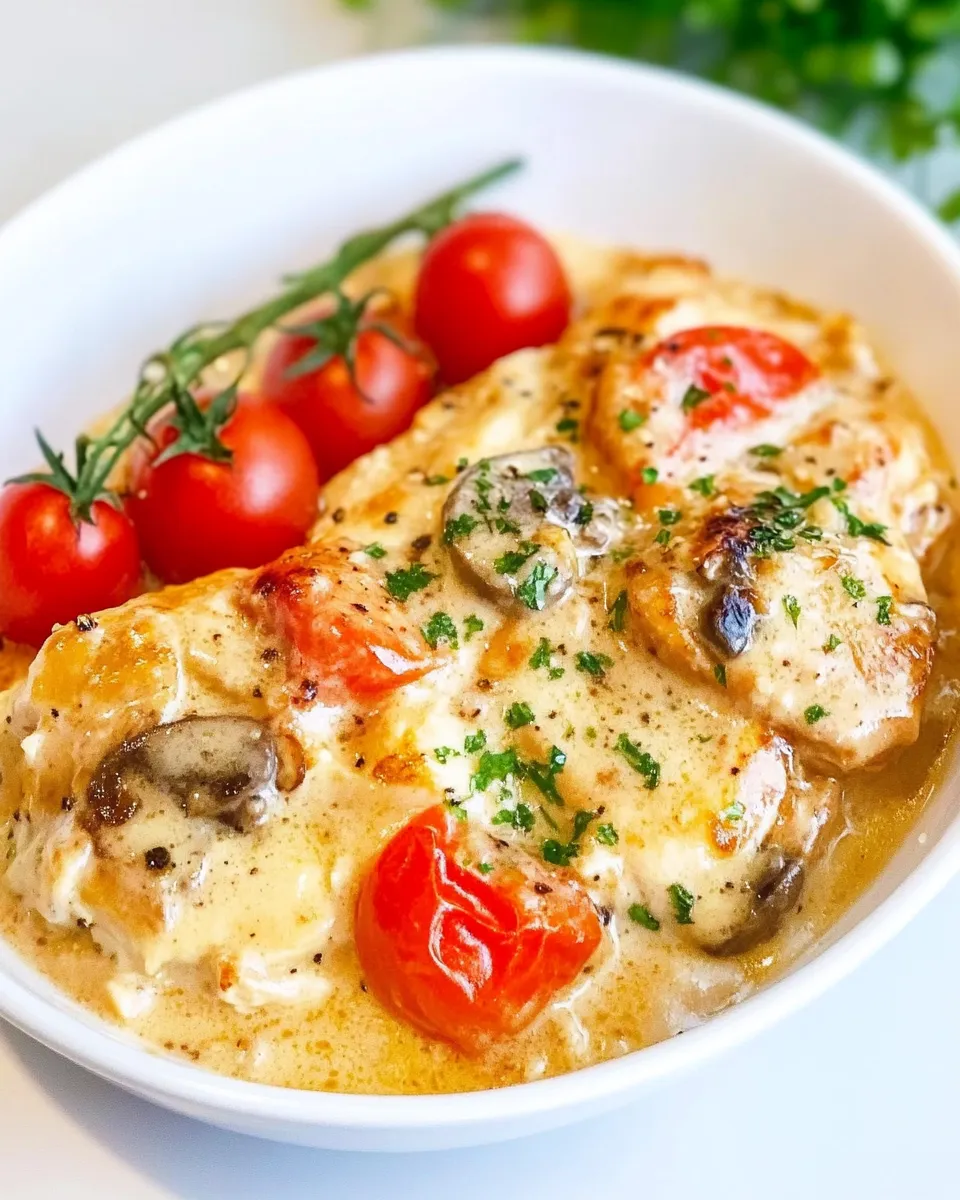 Easy Chicken Gloria recipe photo