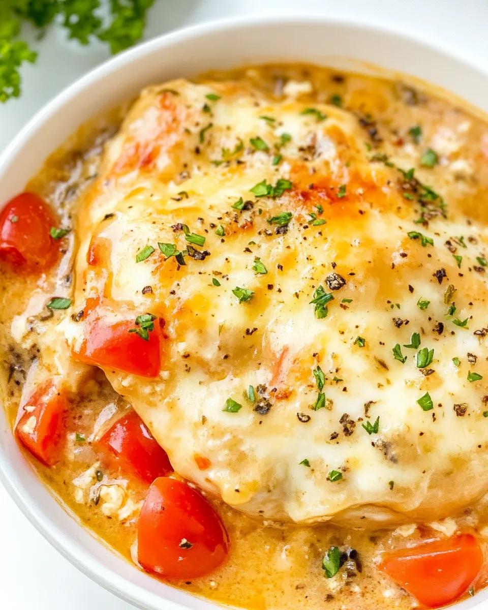 Delicious Chicken Gloria shot