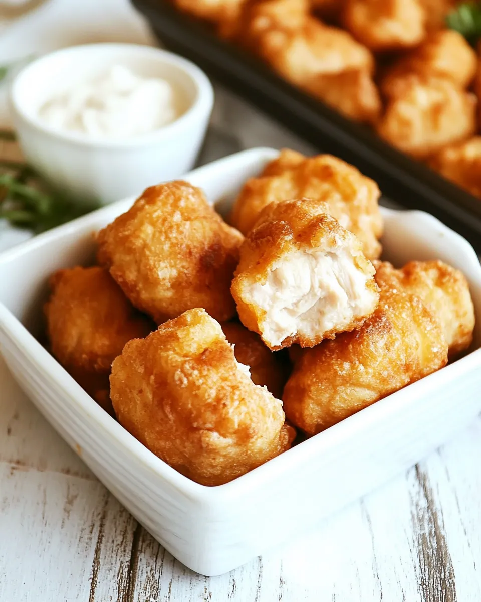 Quick Chicken Minis shot