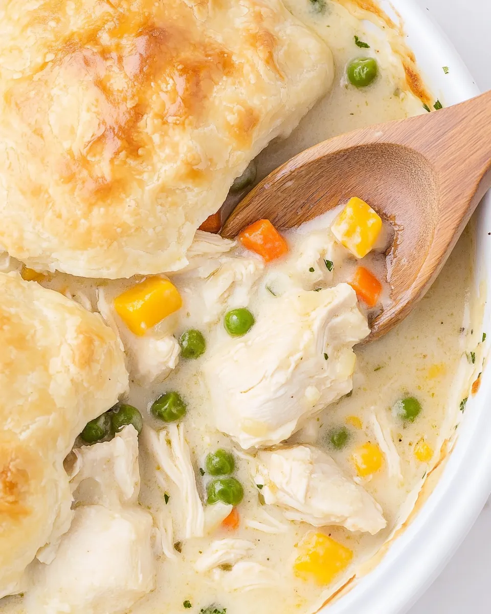 Easy Chicken Pot Pie Casserole recipe photo