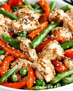 Easy Chicken Stir-Fry Sheet Pan Meal photo