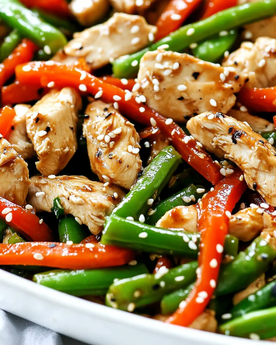 Delicious Chicken Stir-Fry Sheet Pan Meal image